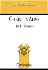 Christ Is Alive SATB choral sheet music cover